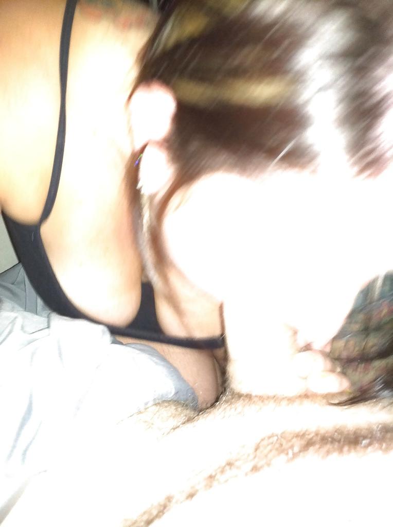 8P Chubby girl sucking some cock