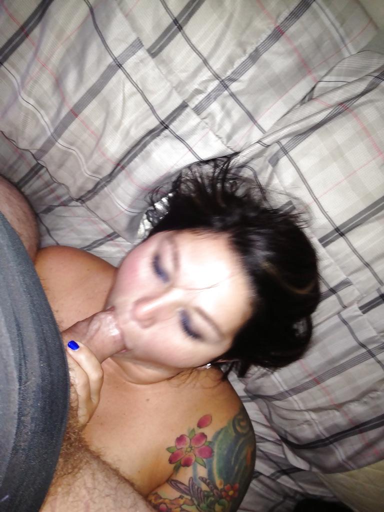 8P Chubby girl sucking some cock