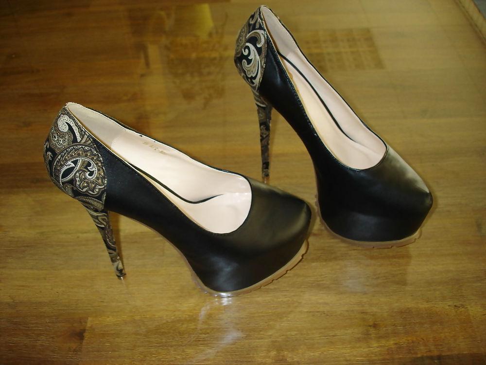 10P Kristnas sexy extreme High-Heels