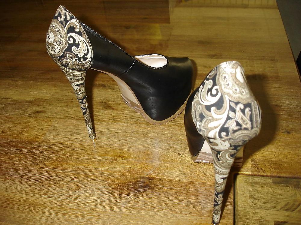 10P Kristnas sexy extreme High-Heels