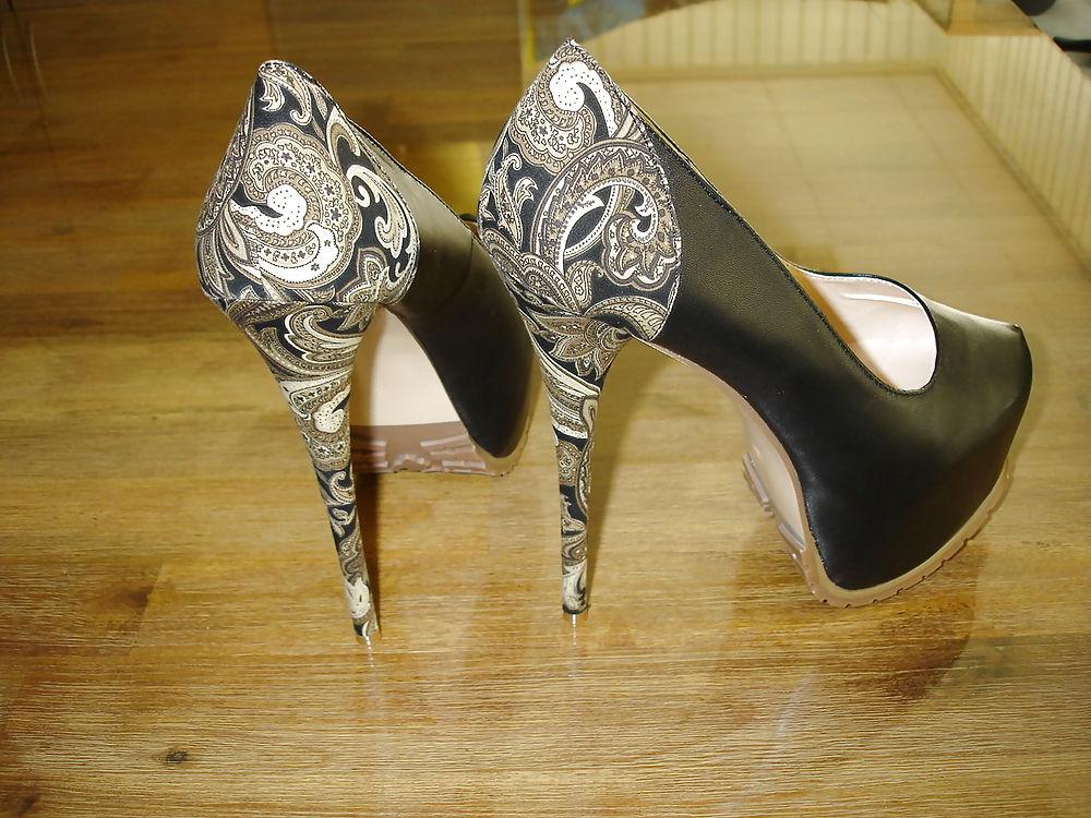 10P Kristnas sexy extreme High-Heels