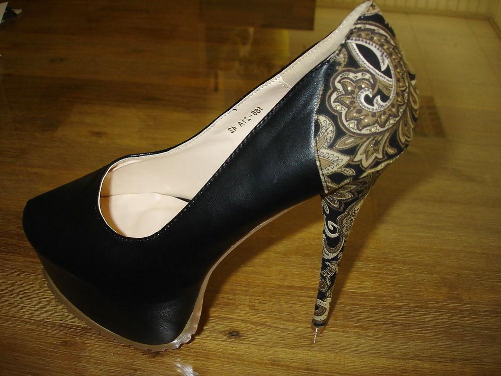 10P Kristnas sexy extreme High-Heels