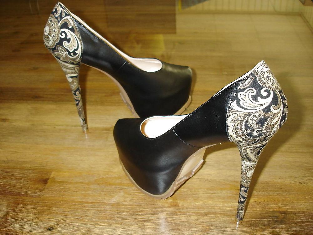 10P Kristnas sexy extreme High-Heels