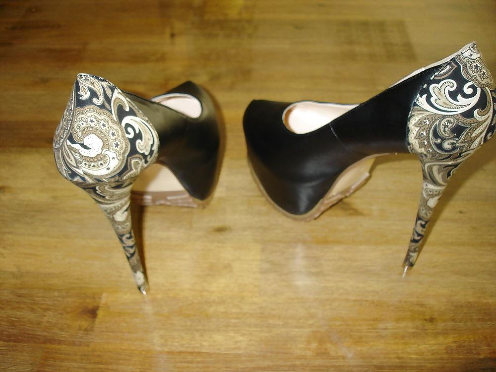 10P Kristnas sexy extreme High-Heels