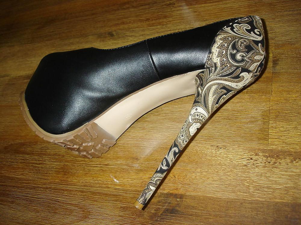 10P Kristnas sexy extreme High-Heels