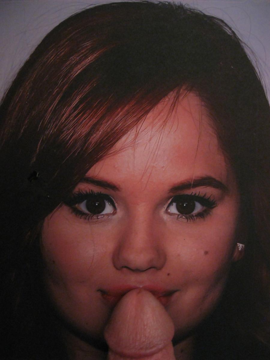 4P Debby Ryan Drenched in Cum