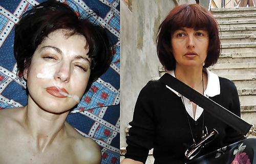 24P Before and after facials and cumshots.