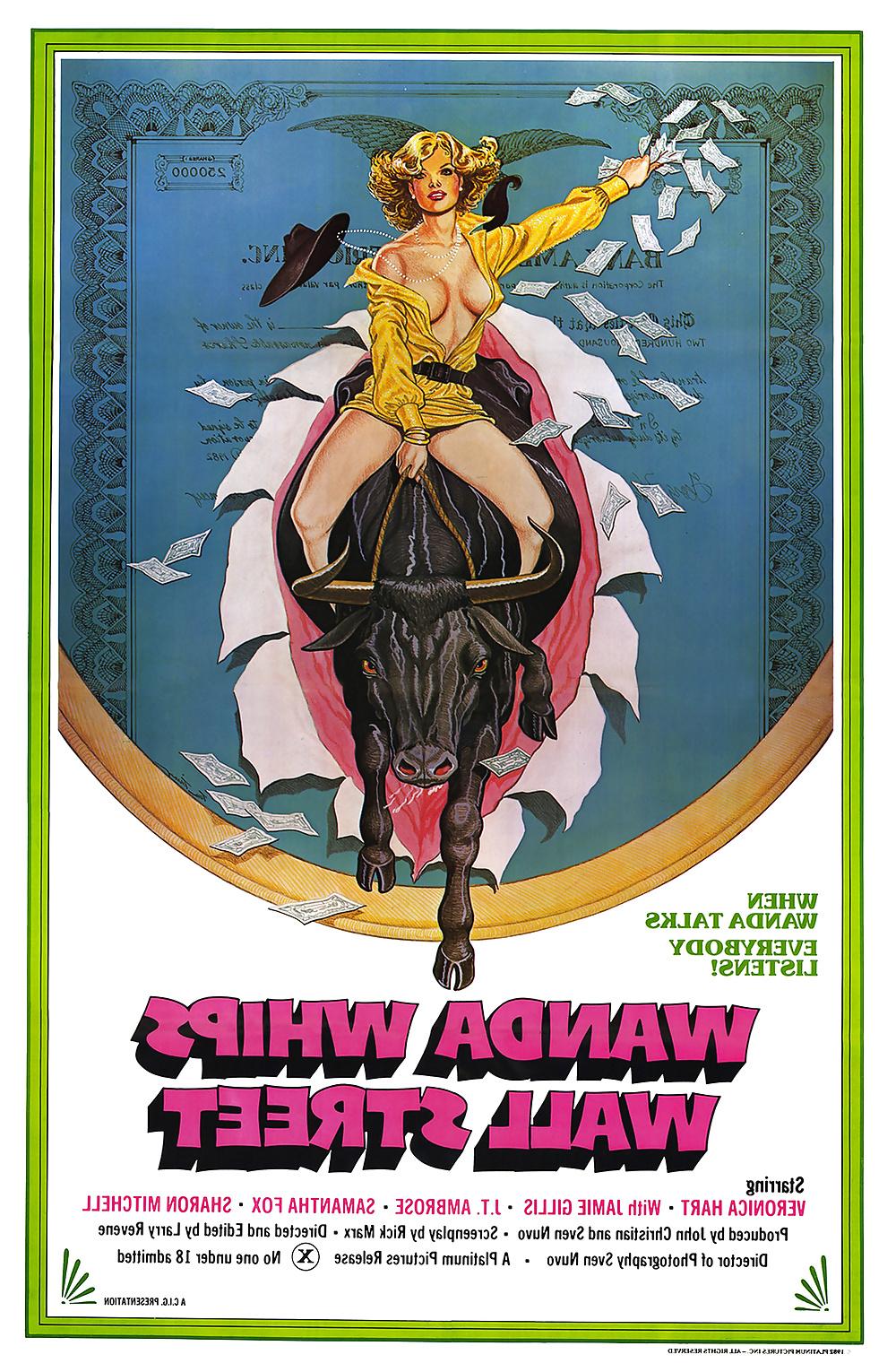 4P Beautiful Vintage Porn Posters