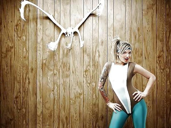 18P Hot girl with tattoo