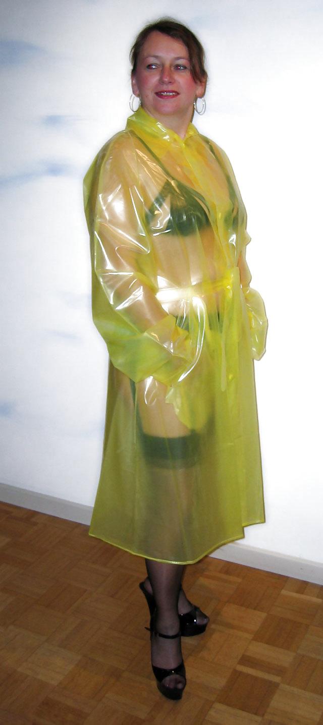 19P MILF in Plastic Raincoat