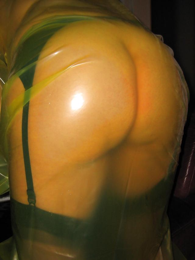 19P MILF in Plastic Raincoat