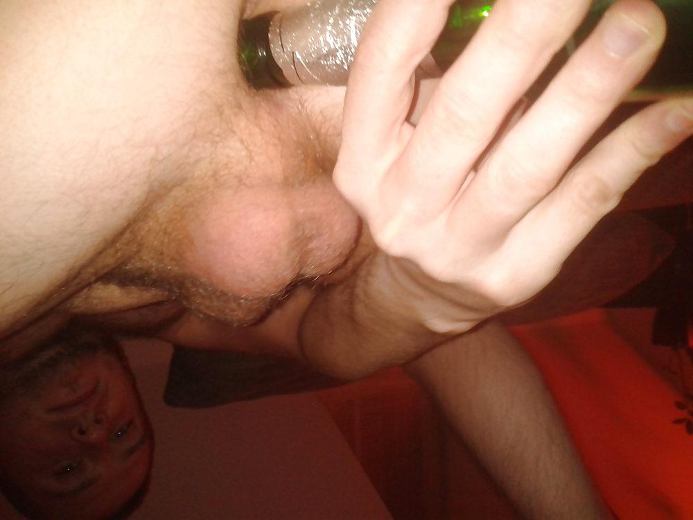 7P Flasche im Arsch.. Bottle in Ass