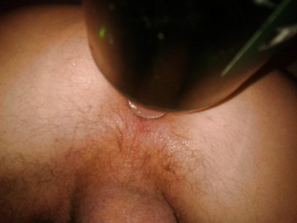 7P Flasche im Arsch.. Bottle in Ass