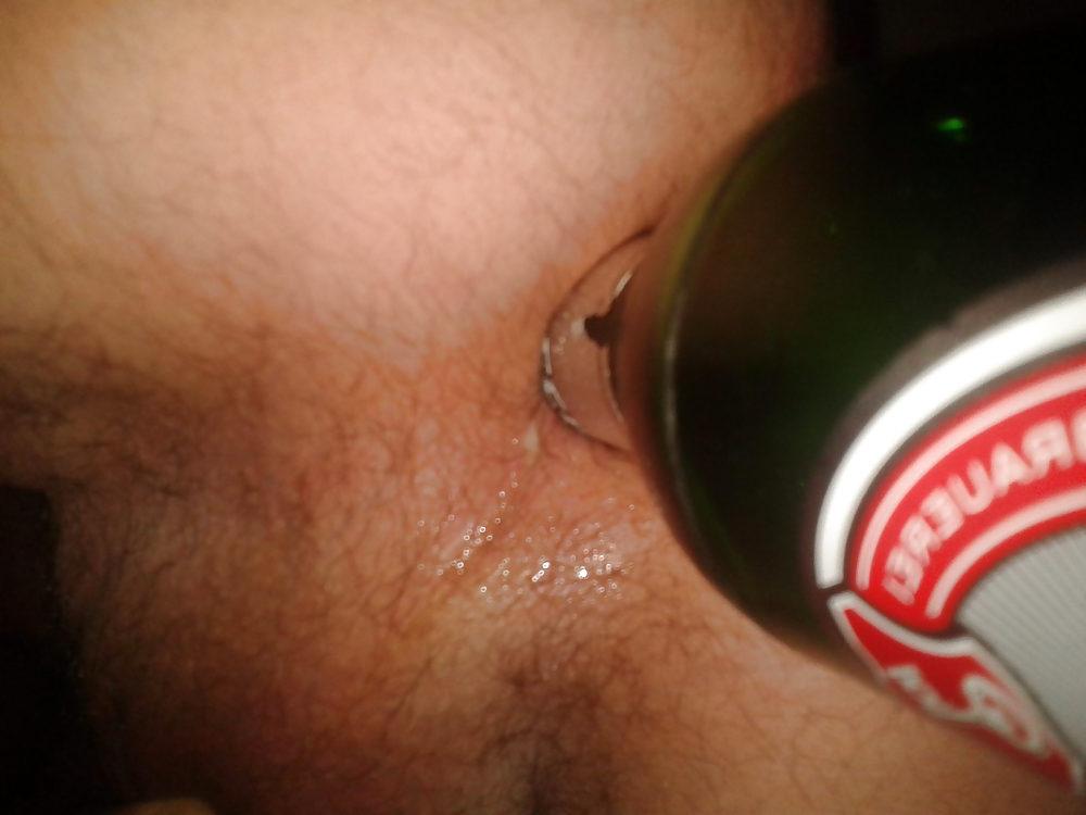 7P Flasche im Arsch.. Bottle in Ass