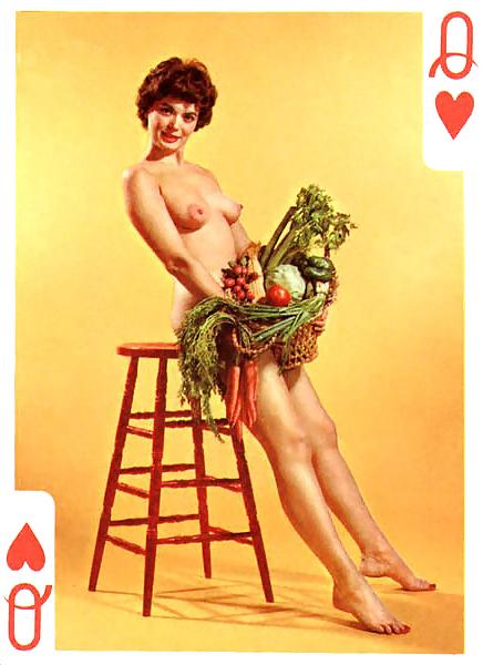 25P Playing Cards - Queen of Hearts