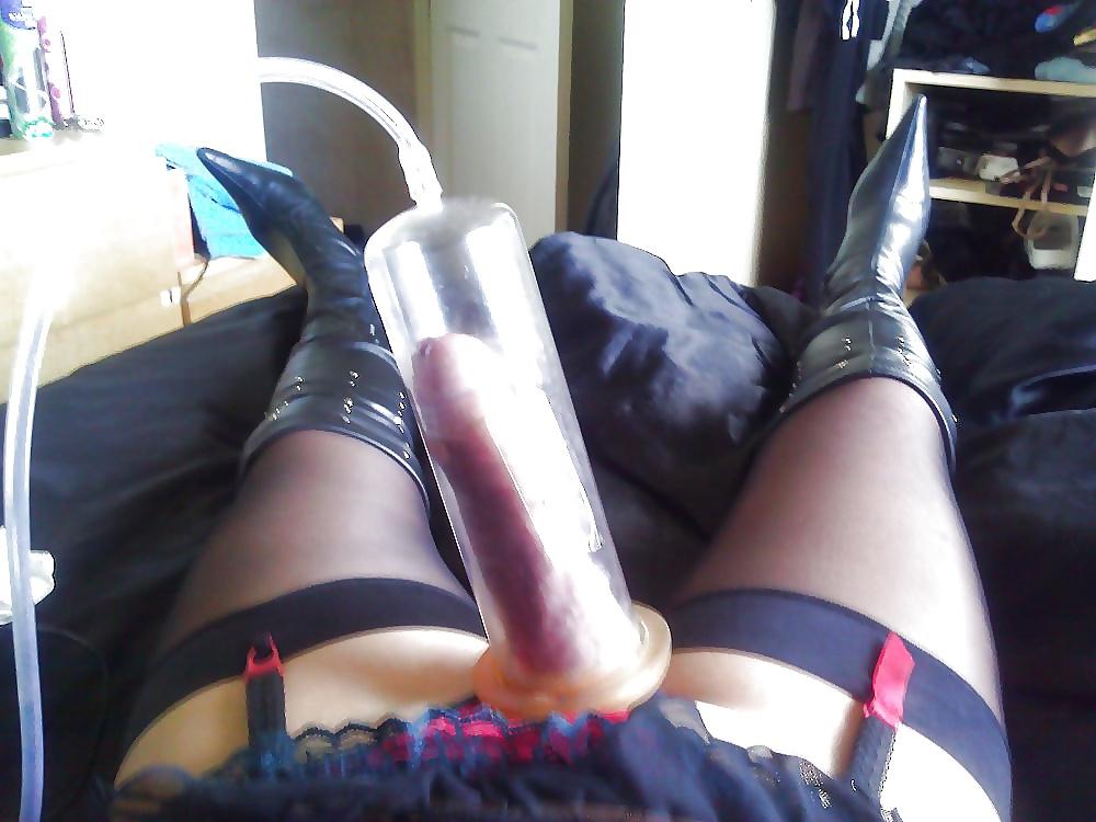 25P PUMPING cock & balls, tits & pussy #4