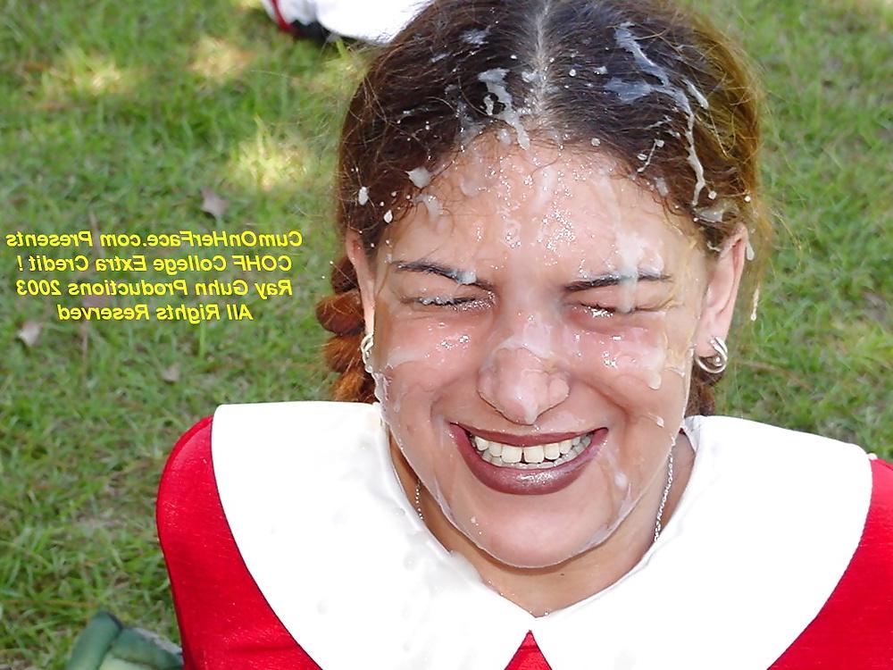 25P CUM ON HER FACE COLLEGE EXTRA CREDIT