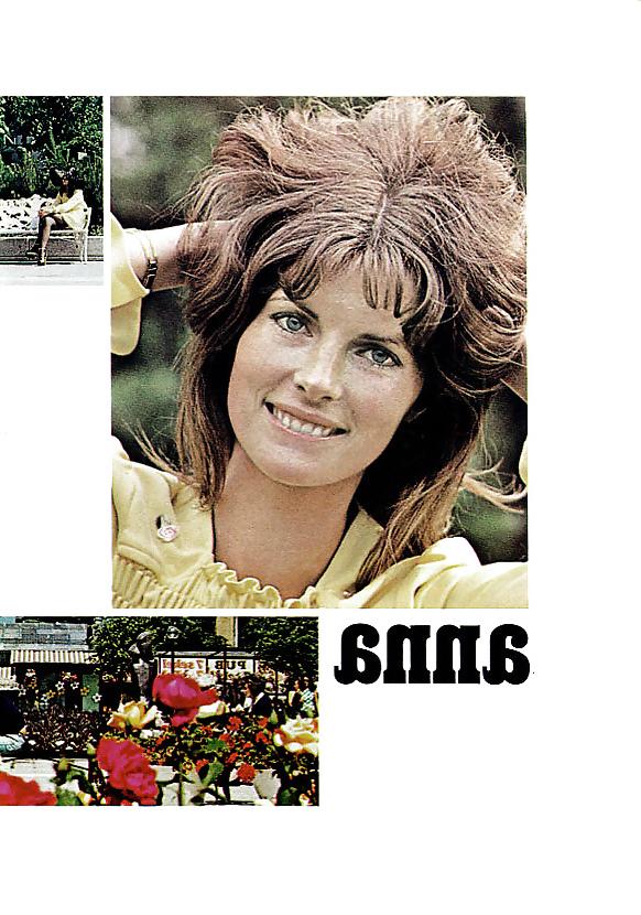 12P Vintage Pretty Brunette Anna