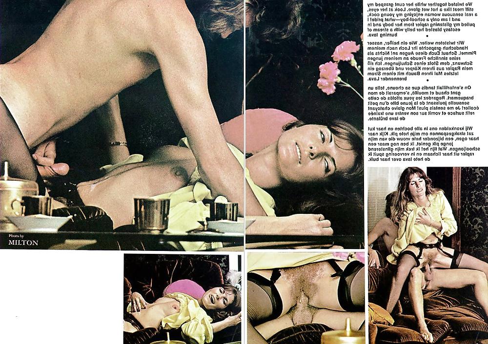 12P Vintage Pretty Brunette Anna