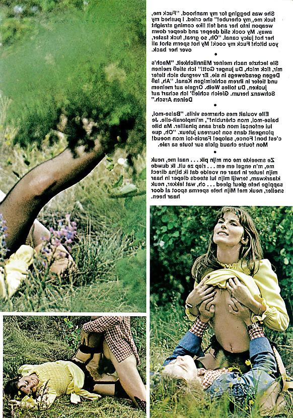 12P Vintage Pretty Brunette Anna