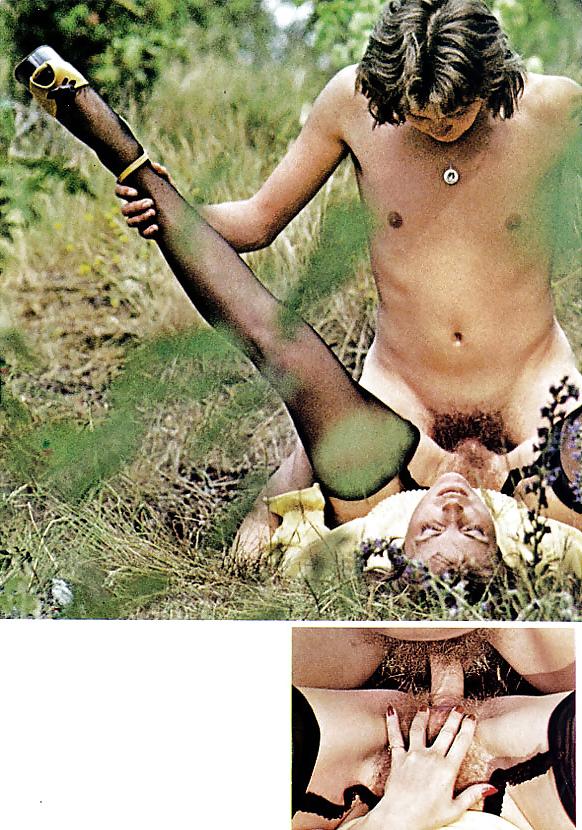 12P Vintage Pretty Brunette Anna