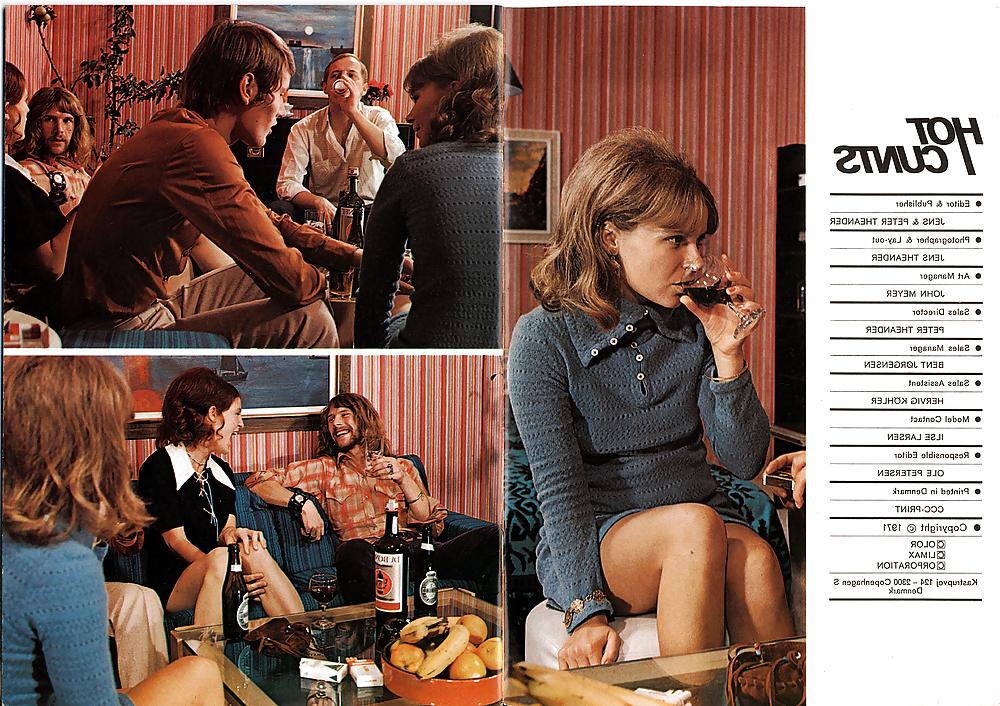 16P Hot Cunts - 1971 Vintage Mag
