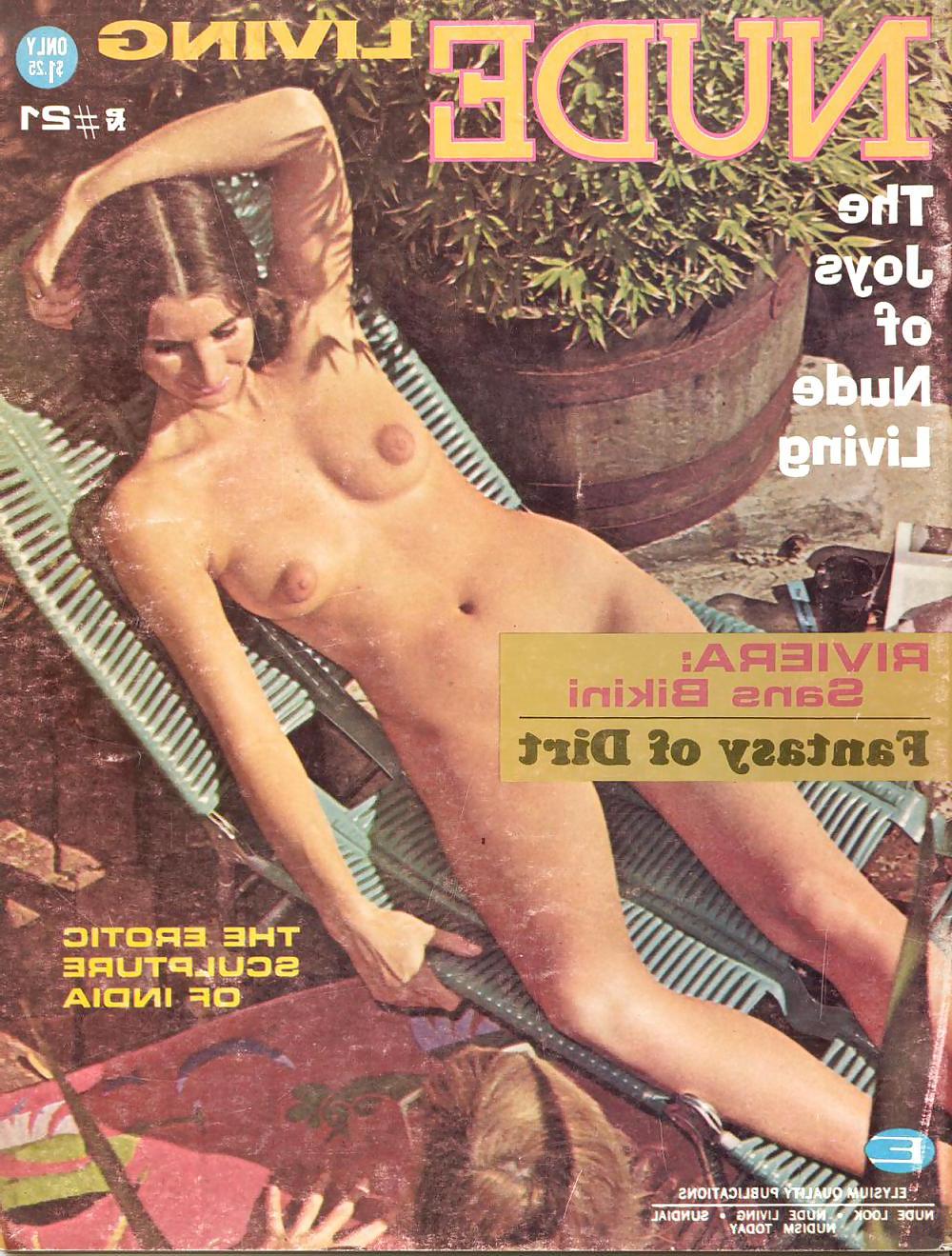 23P Nude Living #21 - Vintage Nudist Mag