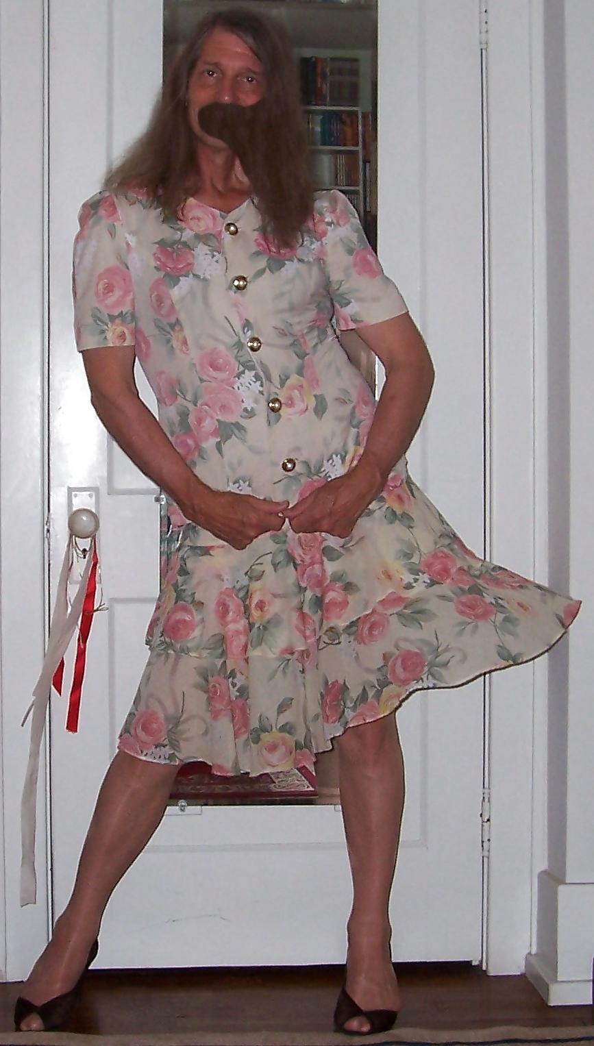 21P Crossdressing - Flower Girl