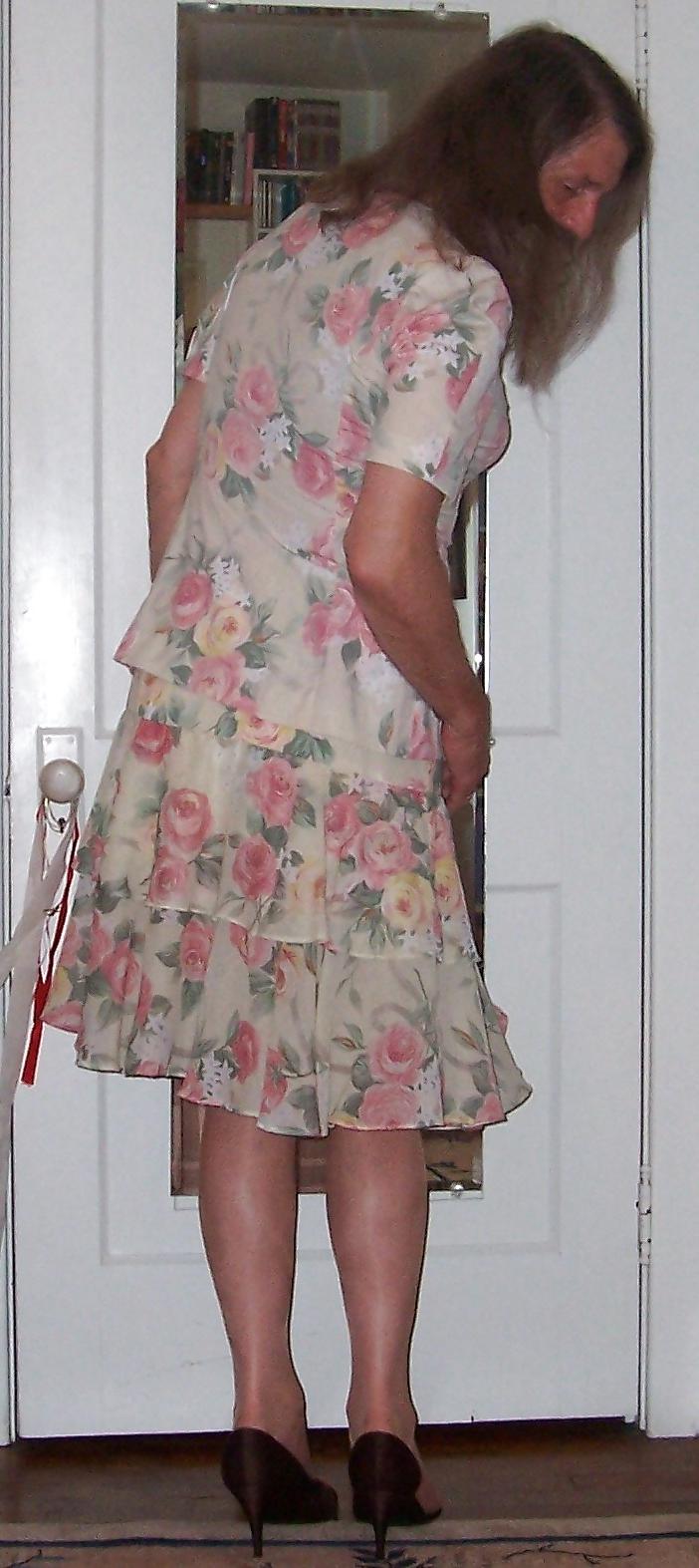 21P Crossdressing - Flower Girl