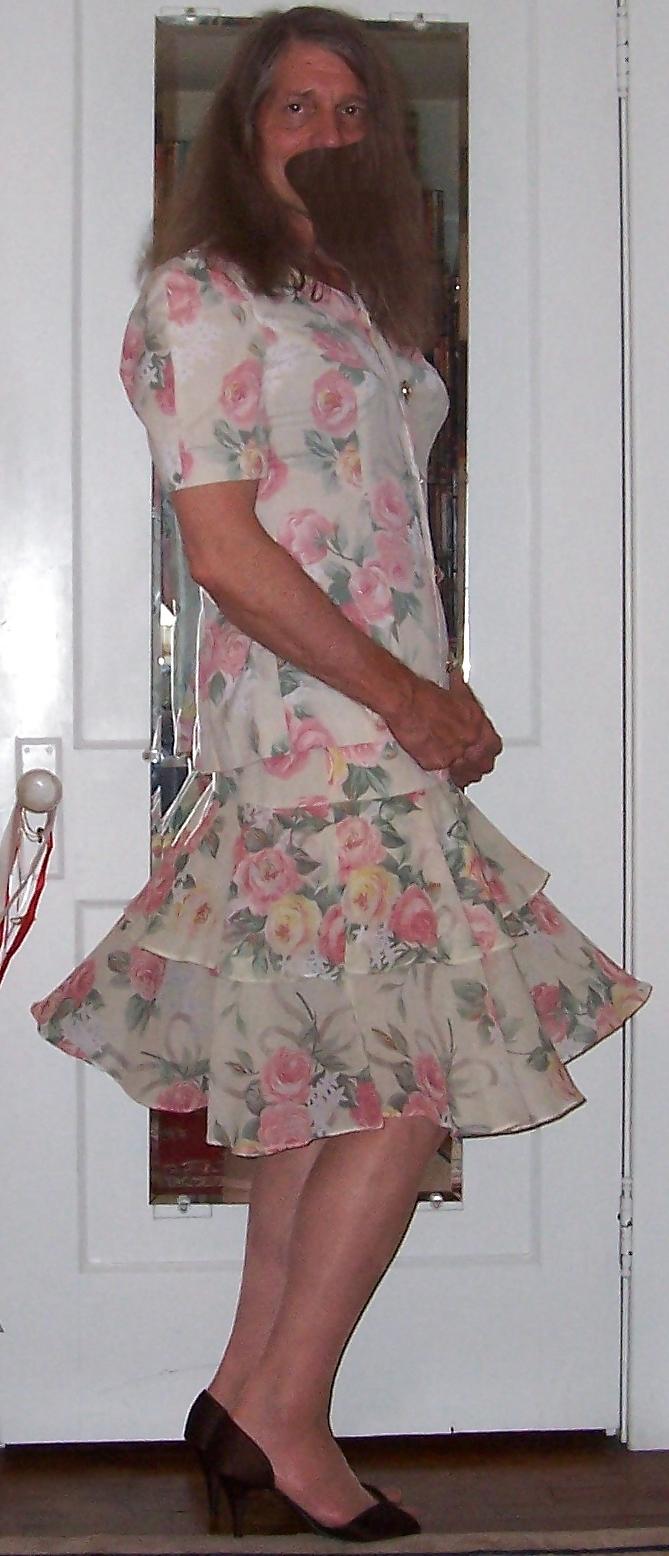 21P Crossdressing - Flower Girl