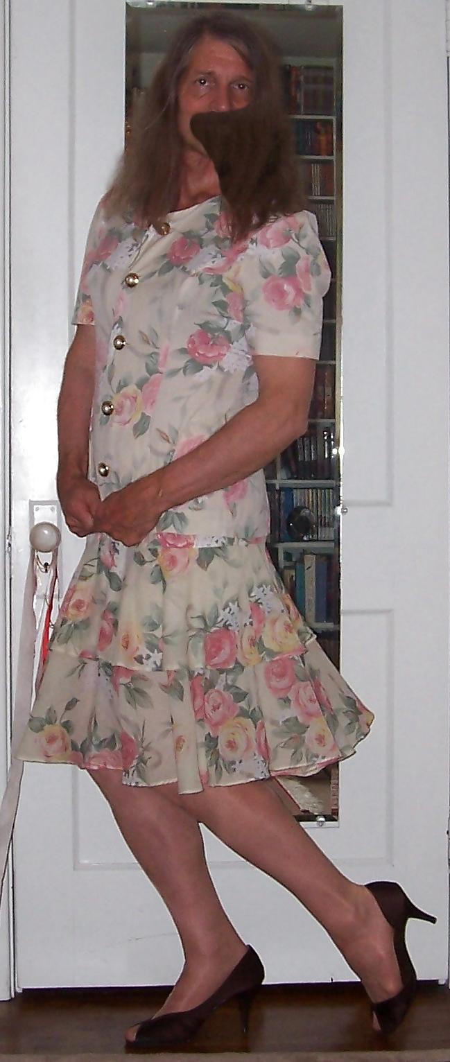 21P Crossdressing - Flower Girl