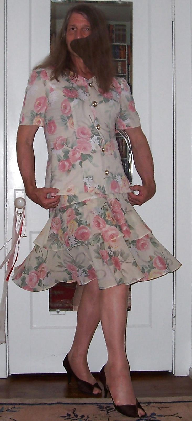 21P Crossdressing - Flower Girl