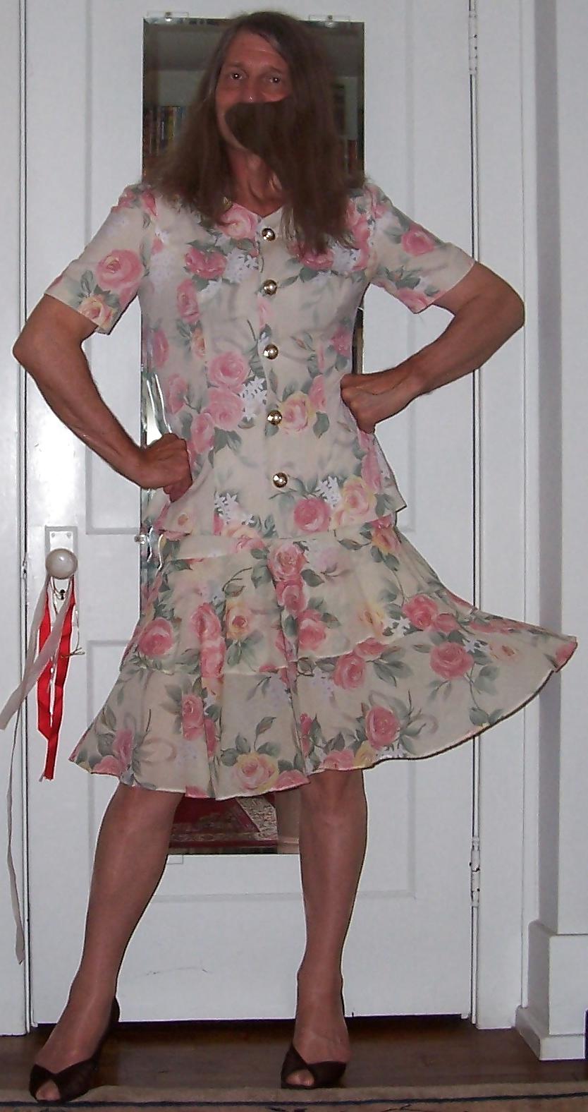 21P Crossdressing - Flower Girl