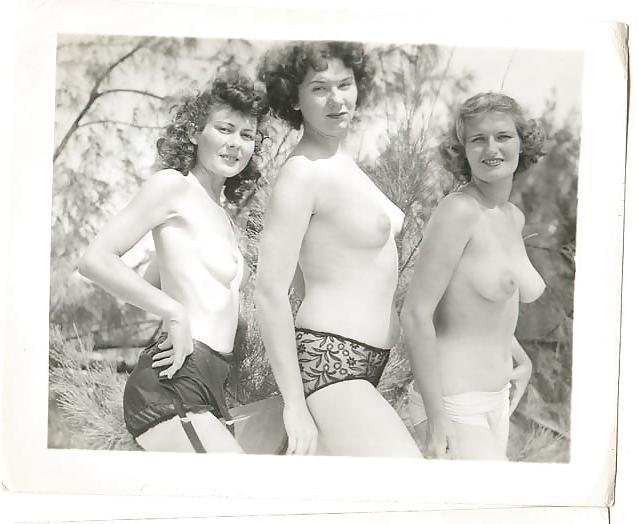 25P Three women posing for pictures