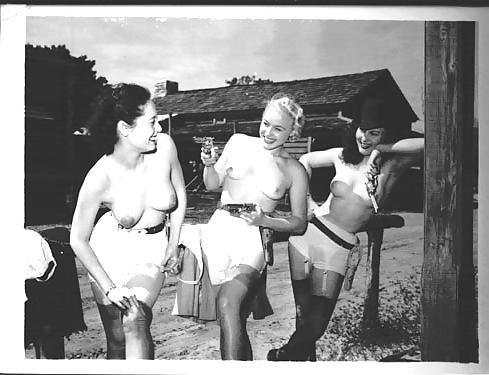 25P Three women posing for pictures