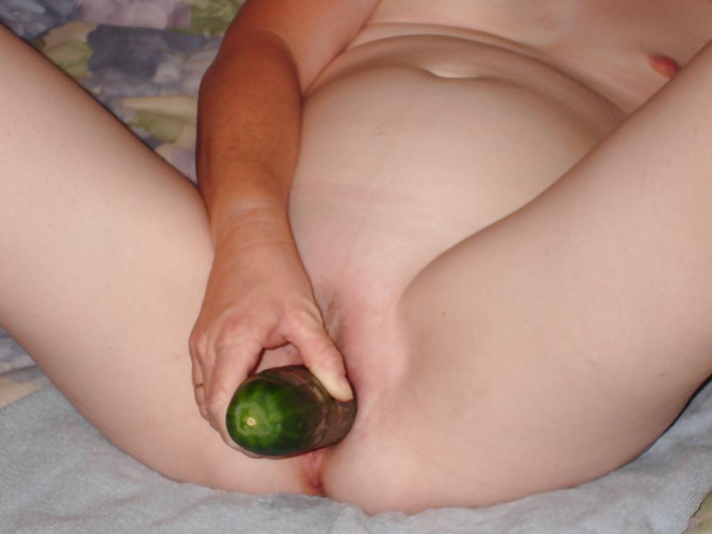 14P Wife with a cucumber