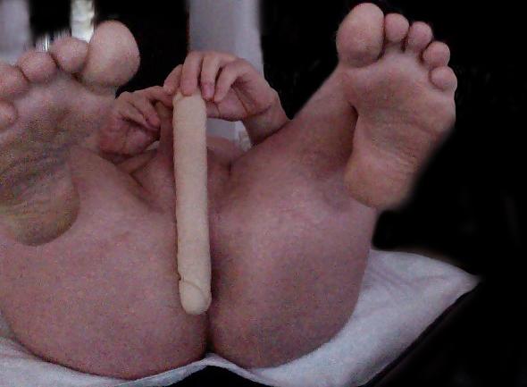 23P Long Anal Dildo Disappears