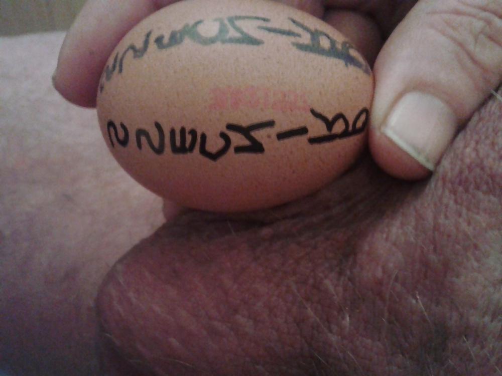 18P Balls was as big as chicken eggs before the blowjob