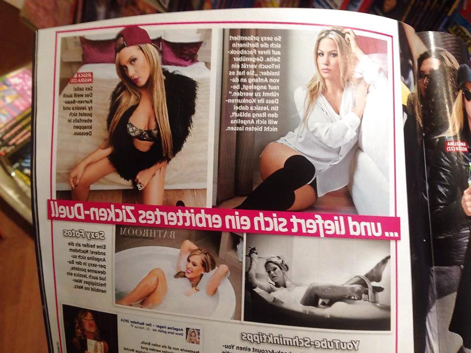 21P Angelina Heger - Bachelor 2014 - Wichsvorlage Angelina Heger
