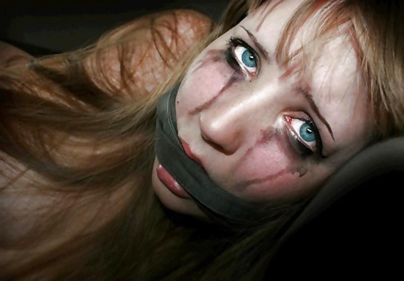25P Bound, Gagged, & Red