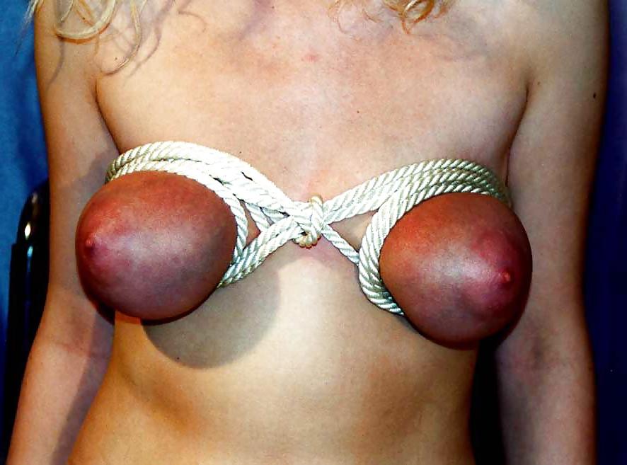 25P Makes me cum part 16: tied tits with some color