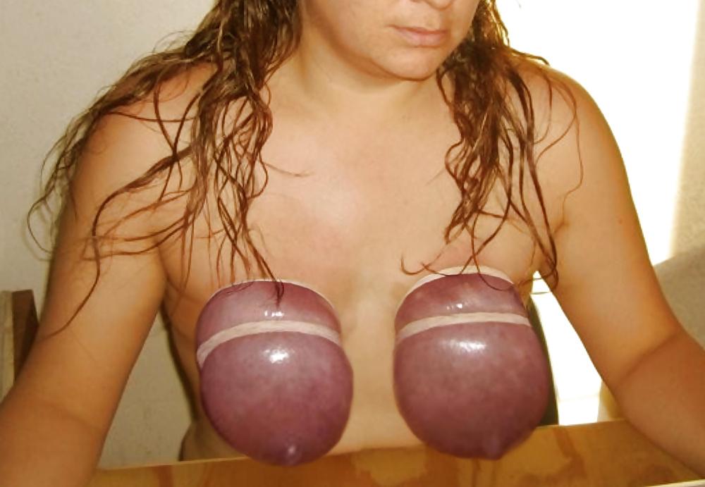 25P Makes me cum part 16: tied tits with some color