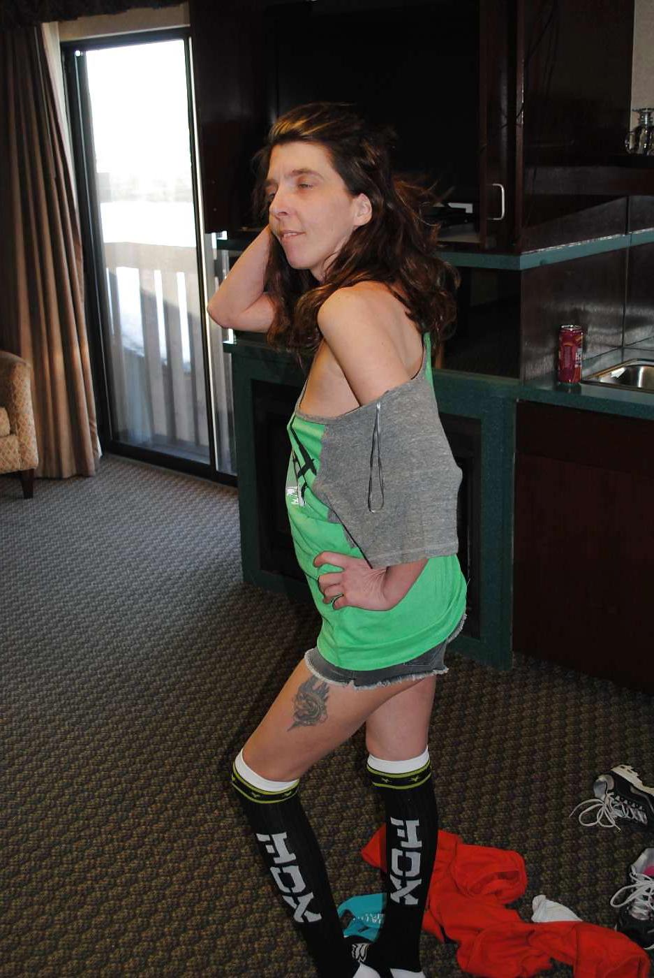 25P Big Hard Nipples And A Tight Little Ass In Shorts