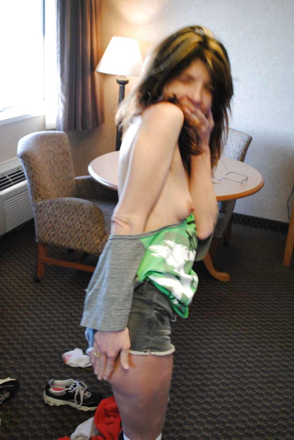 25P Big Hard Nipples And A Tight Little Ass In Shorts