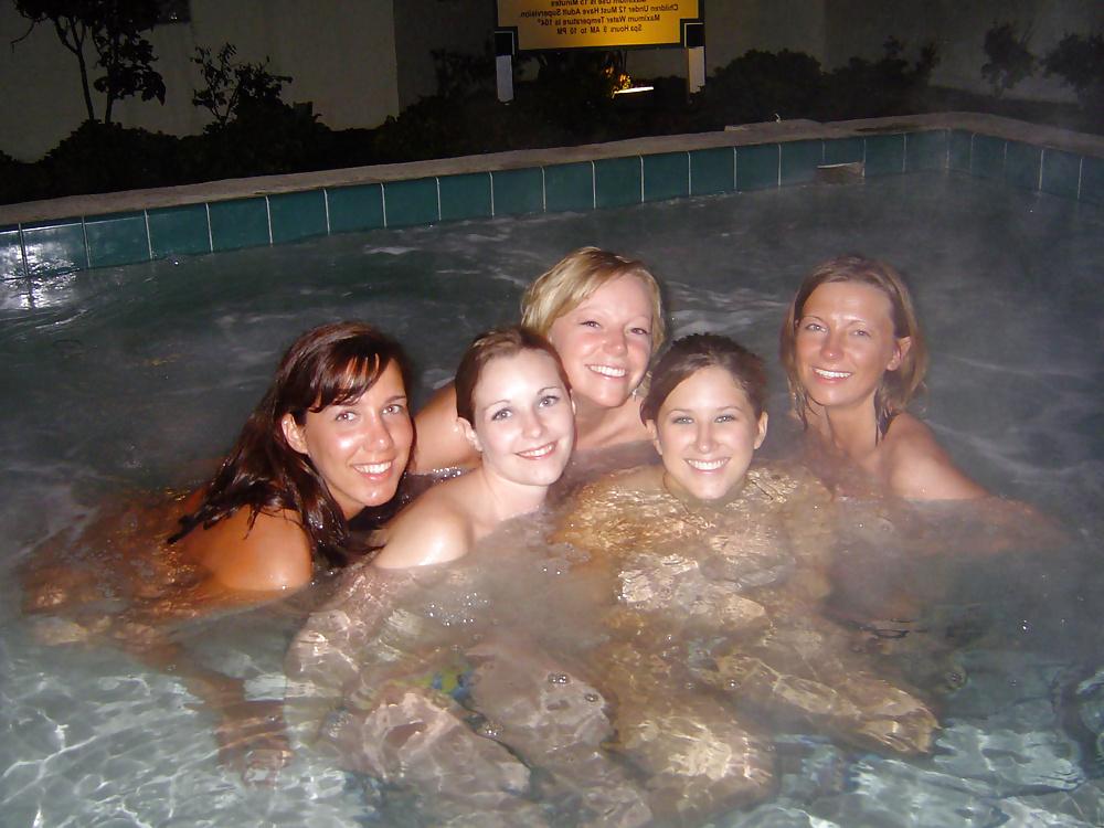 25P Nude by the Pool