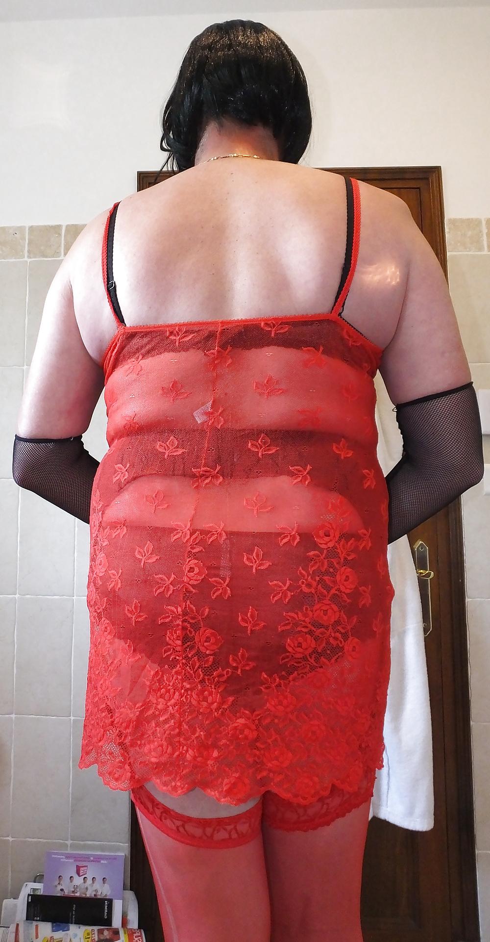 17P Lingerie Vintage Shemale Travestie Crossdressers 112 