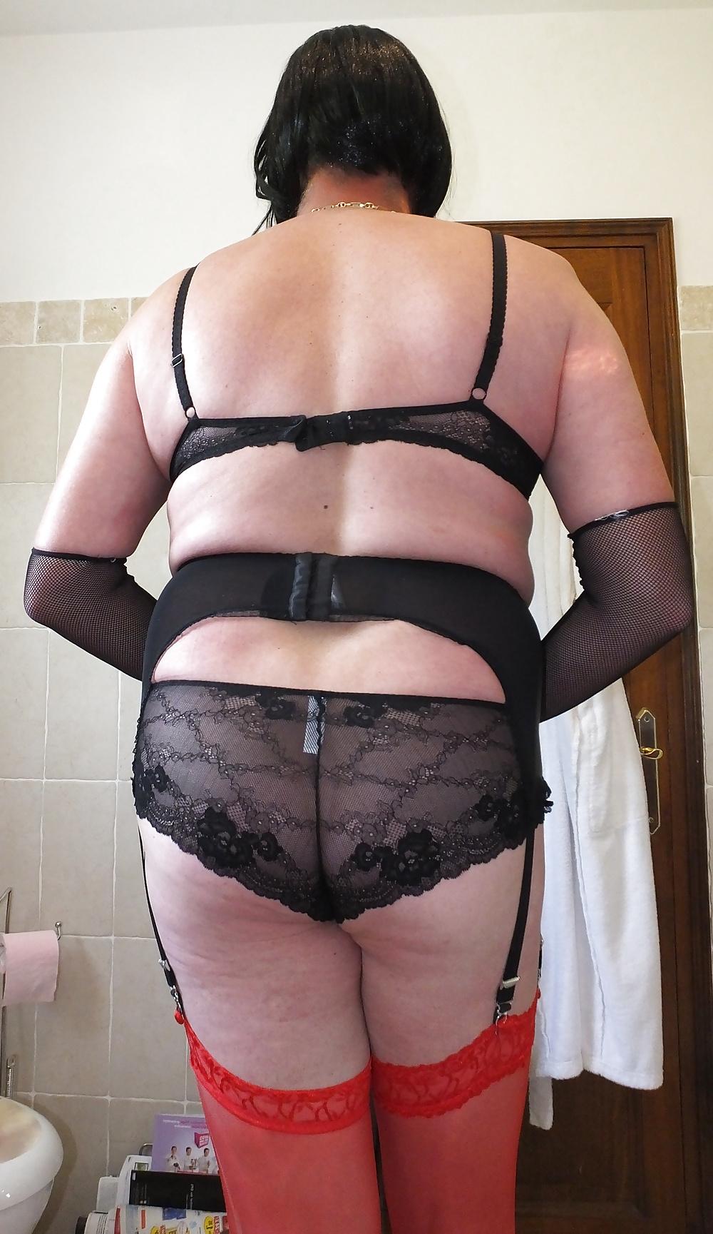 17P Lingerie Vintage Shemale Travestie Crossdressers 112 