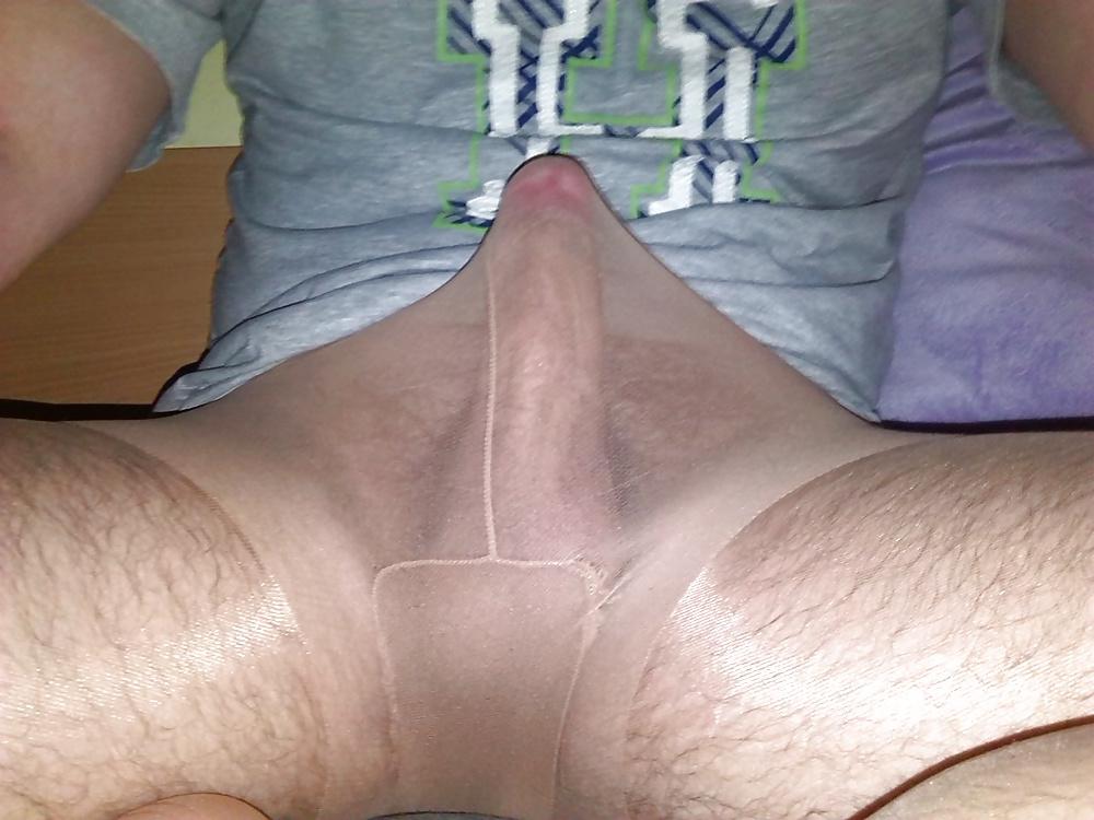 13P Me in tan and black pantyhose. For cluxuk nad nylondguy