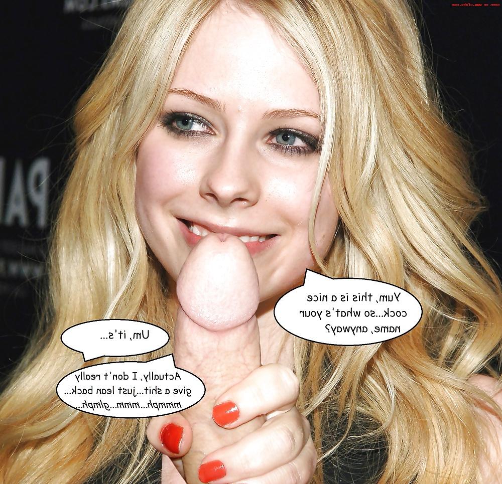 21P Avril Lavigne sucking and fucking Part 2