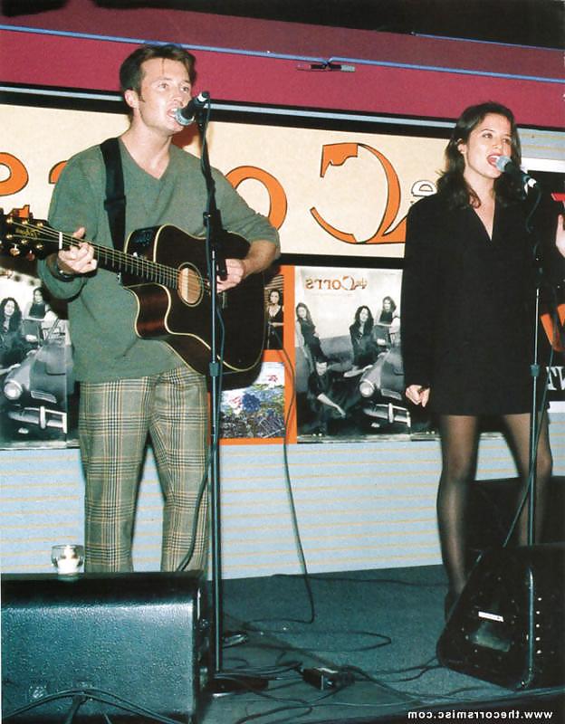 25P Andrea Corr Irish Celeb fishnets tights hose